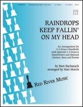 Raindrops Keep Fallin' on My Head Handbell sheet music cover